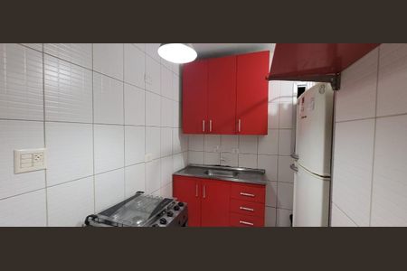 Cozinha de apartamento à venda com 2 quartos, 52m² em Jardim Regina, São Paulo
