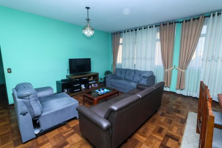 Sala de apartamento à venda com 3 quartos, 160m² em Vila Bastos, Santo André