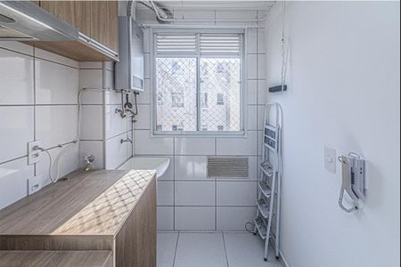 cozinha e área de serviço compartilhadas_3 de apartamento para alugar com 2 quartos, 41m² em Jardim Santa Emilia, São Paulo