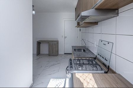 cozinha e área de serviço compartilhadas_5 de apartamento para alugar com 2 quartos, 41m² em Jardim Santa Emilia, São Paulo