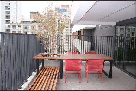 Studio para alugar com 28m², 1 quarto e sem vaga