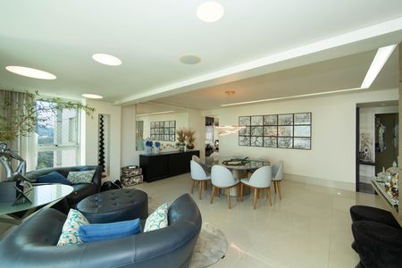 SALA de apartamento para alugar com 4 quartos, 200m² em Belvedere, Belo Horizonte