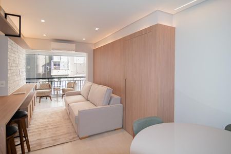 Sala de apartamento à venda com 2 quartos, 60m² em Bela Vista, São Paulo
