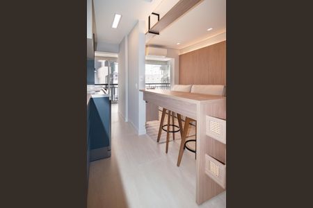 Apartamento à venda com 60m², 2 quartos e 1 vagaCozinha