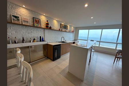 Área gourmet de apartamento para alugar com 4 quartos, 230m² em Itararé, São Vicente