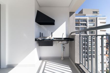 Varanda da Sala de apartamento à venda com 2 quartos, 72m² em Vila Dom Pedro I, São Paulo