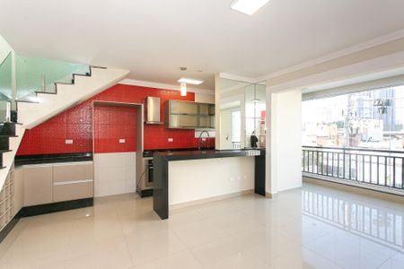 Sala 1 de apartamento à venda com 3 quartos, 115m² em Chácara Califórnia, São Paulo