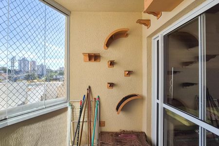 Varanda da Sala de apartamento à venda com 2 quartos, 58m² em Centro, São Bernardo do Campo