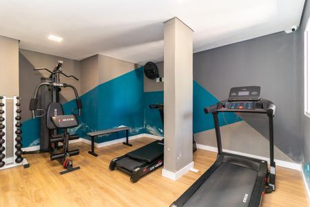 Apartamento para alugar com 30m², 1 quarto e sem vaga Apartamento para alugar com 30m², 1 quarto e sem vagaÁrea comum - Academia