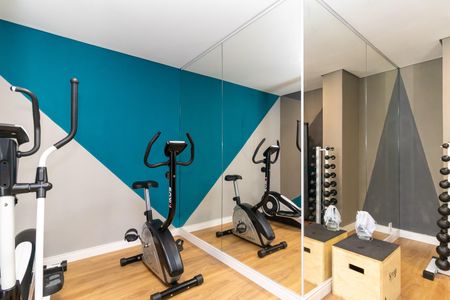 Apartamento para alugar com 30m², 1 quarto e sem vaga Apartamento para alugar com 30m², 1 quarto e sem vagaÁrea comum - Academia