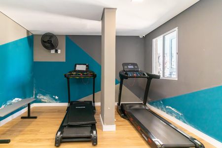Apartamento para alugar com 30m², 1 quarto e sem vaga Apartamento para alugar com 30m², 1 quarto e sem vagaÁrea comum - Academia