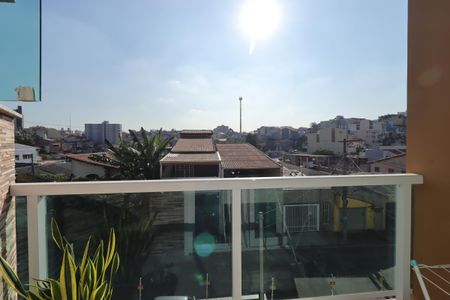 Sacada da Suíte de casa à venda com 3 quartos, 252m² em Parque João Ramalho, Santo André