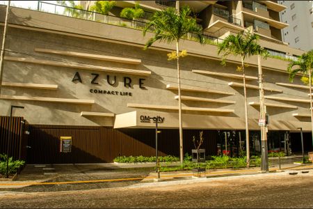 Fachada de apartamento para alugar com 1 quarto, 52m² em Setor Marista, Goiânia