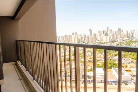 Varanda do Studio de apartamento para alugar com 1 quarto, 52m² em Setor Marista, Goiânia