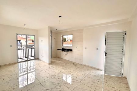 Sala/Cozinha de apartamento à venda com 3 quartos, 101m² em Vila Guilhermina, São Paulo