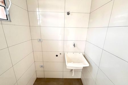 Área de Serviço de apartamento à venda com 3 quartos, 100m² em Vila Guilhermina, São Paulo