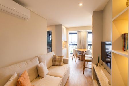 Sala de apartamento à venda com 2 quartos, 54m² em Capão Raso, Curitiba