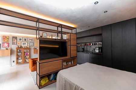 Studio à venda com 50m², 1 quarto e 1 vagaQUARTO