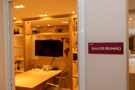 Studio à venda com 50m², 1 quarto e 1 vagaSALA DE REUNIÃO