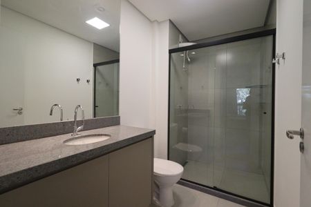 Banheiro da Suíte de kitnet/studio para alugar com 1 quarto, 39m² em Santa Luzia, Ribeirão Preto