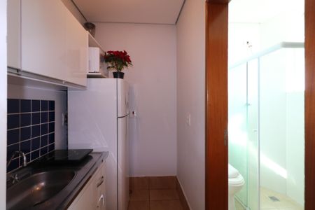 Cozinha de apartamento para alugar com 1 quarto, 36m² em Serraria, Diadema