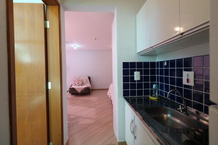 Cozinha de apartamento para alugar com 1 quarto, 36m² em Serraria, Diadema
