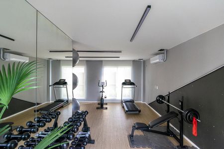 Apartamento para alugar com 42m², 2 quartos e 1 vaga Apartamento para alugar com 42m², 2 quartos e 1 vagaÁrea comum - Academia