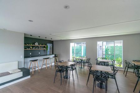 Apartamento para alugar com 42m², 2 quartos e 1 vaga Apartamento para alugar com 42m², 2 quartos e 1 vagaÁrea comum - Salão de festas
