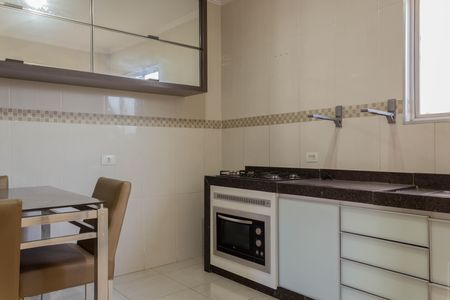 Cozinha de apartamento para alugar com 1 quarto, 57m² em Jardim Olavo Bilac, São Bernardo do Campo