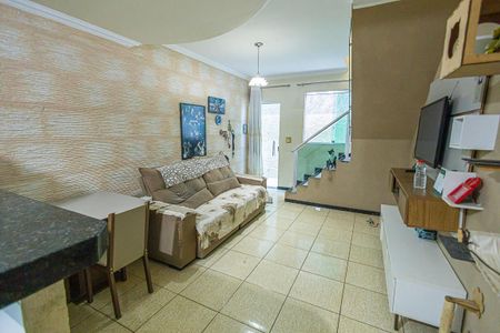 sala de casa de condomínio à venda com 2 quartos, 85m² em Cenaculo, Belo Horizonte