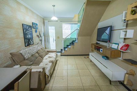 sala de casa de condomínio à venda com 2 quartos, 85m² em Cenaculo, Belo Horizonte