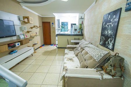 sala de casa de condomínio à venda com 2 quartos, 85m² em Cenaculo, Belo Horizonte