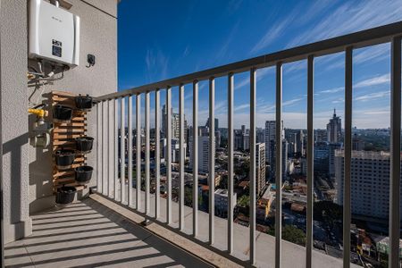 Studio - Varanda de apartamento para alugar com 1 quarto, 27m² em Pinheiros, São Paulo