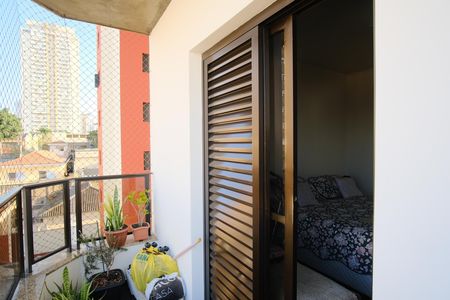 Varanda da Suíte de apartamento à venda com 4 quartos, 124m² em Vila Carrão, São Paulo
