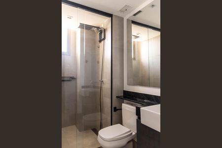 Banheiro de apartamento para alugar com 1 quarto, 80m² em Barro Preto, Belo Horizonte
