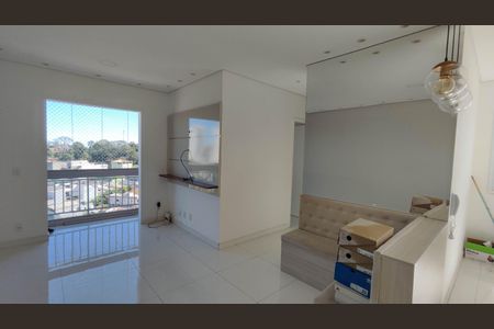 Sala de apartamento para alugar com 2 quartos, 46m² em Jardim Rodrigues Alves, Ferraz de Vasconcelos