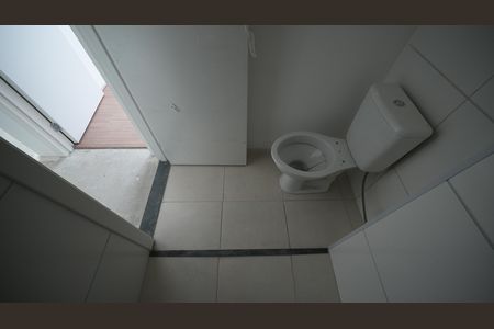 Banheiro Social de apartamento à venda com 2 quartos, 36m² em Santa Maria, Santo André