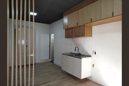 Studio - sala, quarto e cozinha de kitnet/studio para alugar com 1 quarto, 22m² em Vila Carrão, São Paulo