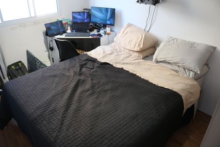 Quarto de apartamento à venda com 1 quarto, 27m² em Barra Funda, São Paulo