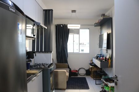Sala de apartamento à venda com 1 quarto, 27m² em Barra Funda, São Paulo