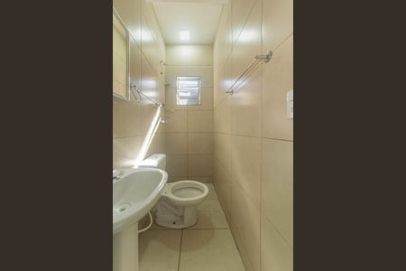 Banheiro de kitnet/studio para alugar com 1 quarto, 40m² em Parque Santo Antônio, São Paulo