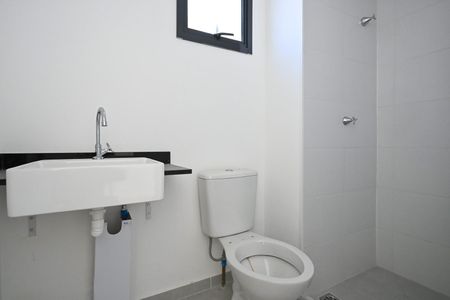 Banheiro de kitnet/studio à venda com 1 quarto, 25m² em Vila Olímpia, São Paulo