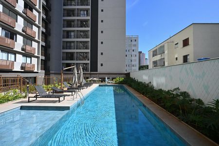 Piscina de kitnet/studio à venda com 1 quarto, 25m² em Vila Olímpia, São Paulo