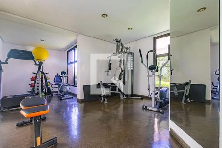 Área comum - Academia de apartamento para alugar com 1 quarto, 68m² em Pinheiros, São Paulo