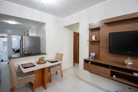 Sala de apartamento à venda com 3 quartos, 110m² em Vila Jardim Leblon, Belo Horizonte