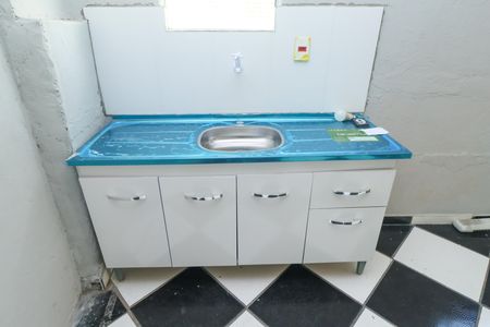Cozinha de kitnet/studio para alugar com 1 quarto, 20m² em Vila Alto de Santo Andre, Santo André