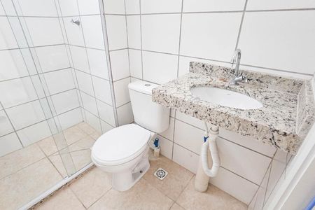 Apartamento para alugar com 40m², 2 quartos e 1 vaga Apartamento para alugar com 40m², 2 quartos e 1 vagaBanheiro