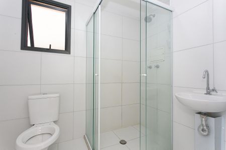 Studio para alugar com 23m², 1 quarto e sem vaga Studio para alugar com 23m², 1 quarto e sem vagaBanheiro