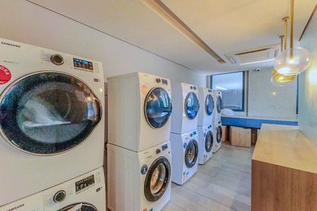 Studio para alugar com 27m², 1 quarto e sem vagaLavanderia