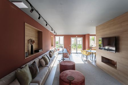 Studio à venda com 27m², 1 quarto e sem vaga Studio à venda com 27m², 1 quarto e sem vagaÁrea comum - Salão de festas